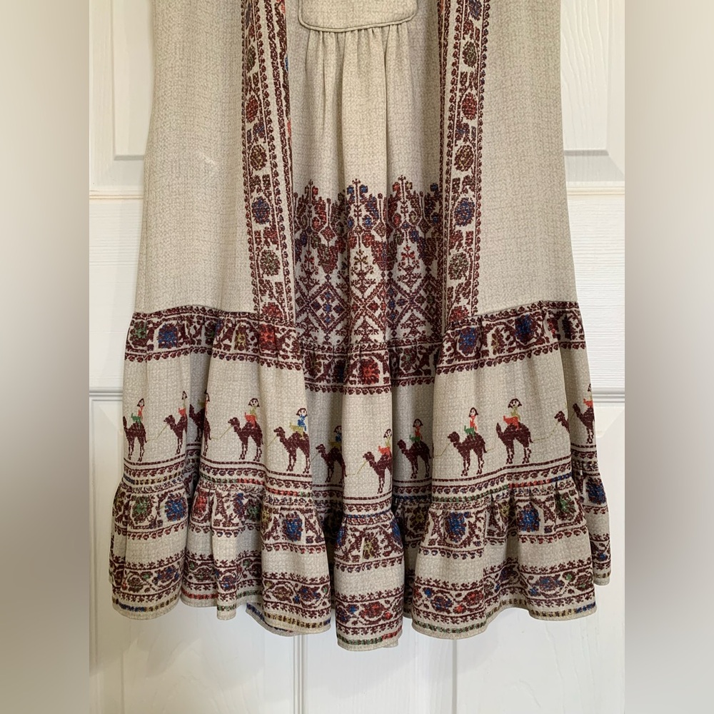 BCBG MaxAzria | Printed Ruffle Summer Dress - Picture 5 of 13